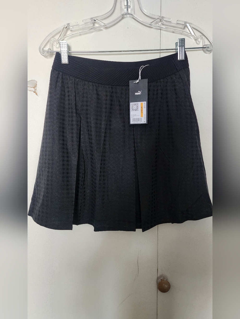 Puma X Porsche Tennis Skort Black Small Houndstooth Nwt Tennis Prep Sold Out
